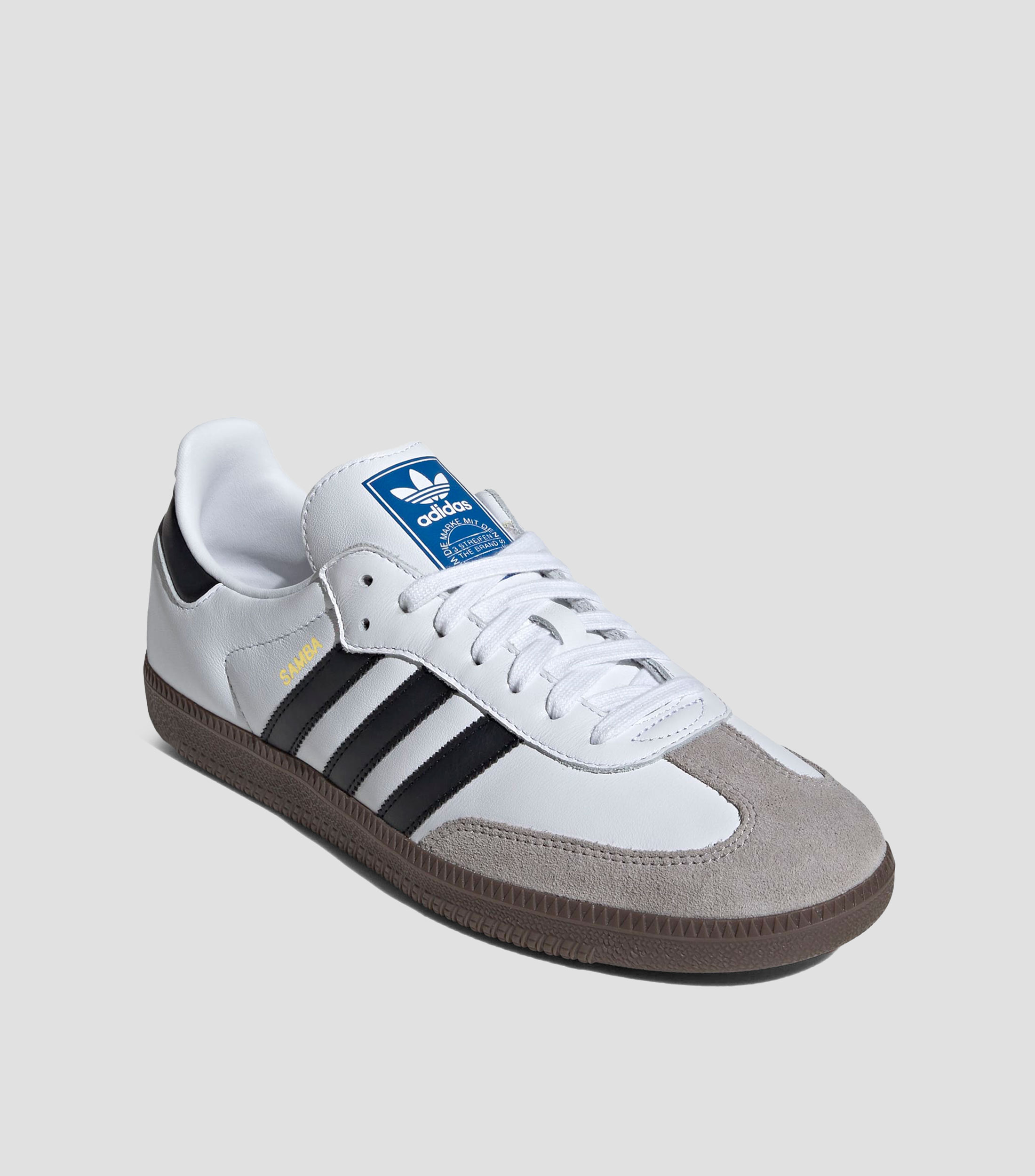 Tenis casuales en piel Samba OG Hombre
